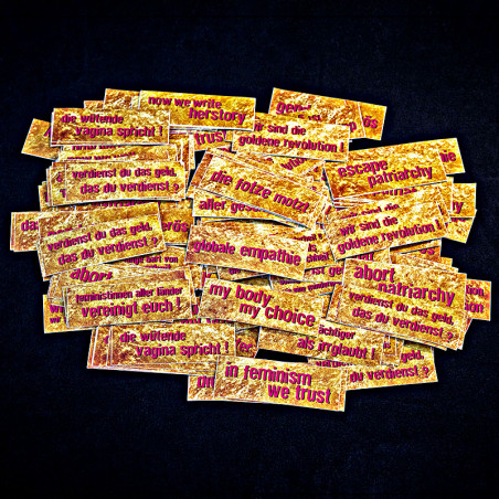 Sticker Goldene Revolution