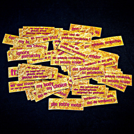 Sticker Goldene Revolution