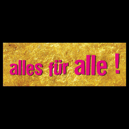 Sticker Goldene Revolution