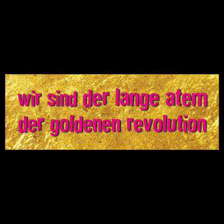 Sticker Goldene Revolution