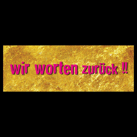 Sticker Goldene Revolution