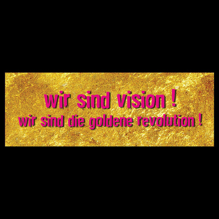 Sticker Goldene Revolution