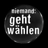 Buttons für Wahlen