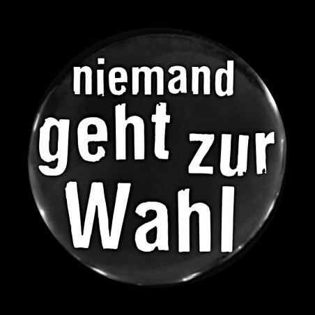 Buttons für Wahlen