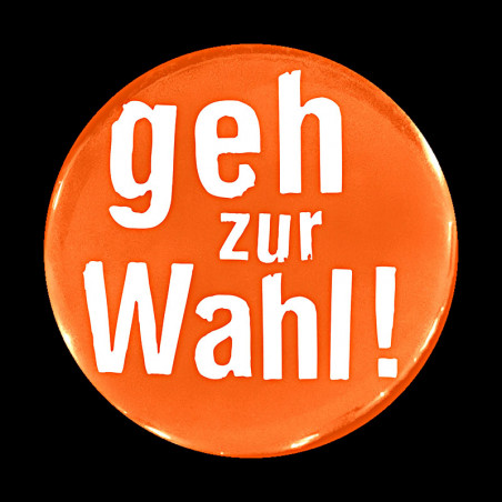 Buttons für Wahlen